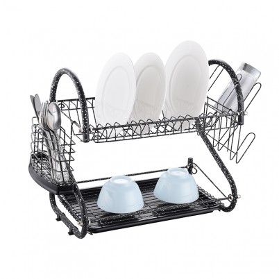 ZH-W2042 Double Layer Kitchen Dish Plate Rack
