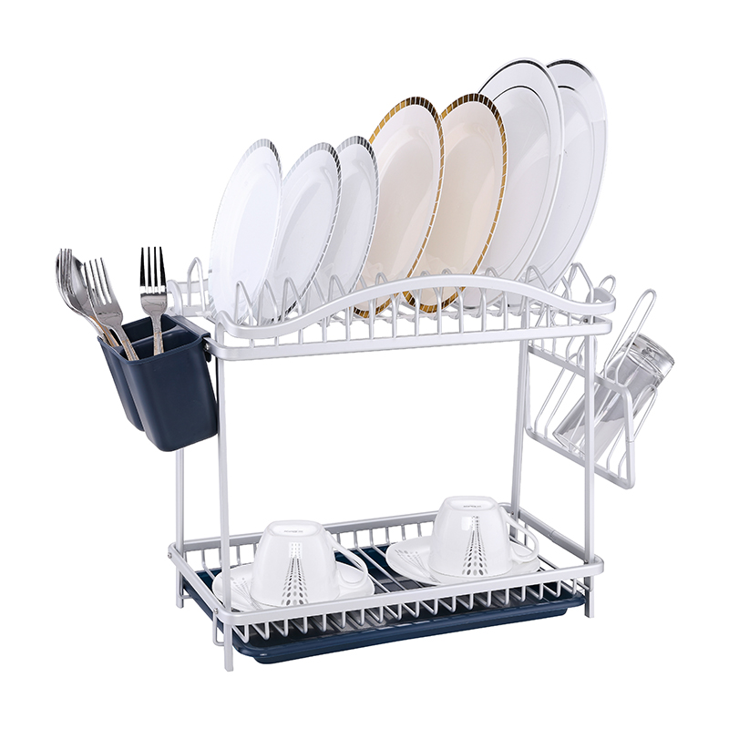 ZH-W038 Aluminum Kitchen Dish Plate Rack