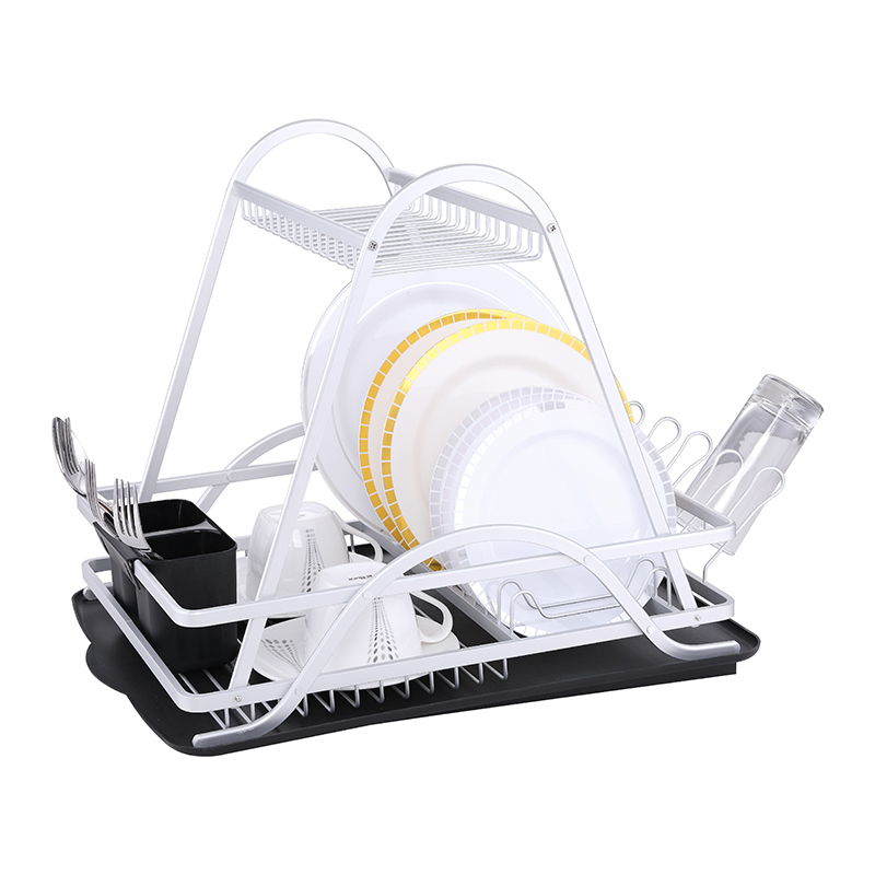 ZH-W037 Aluminum Kitchen Dish Plate Rack