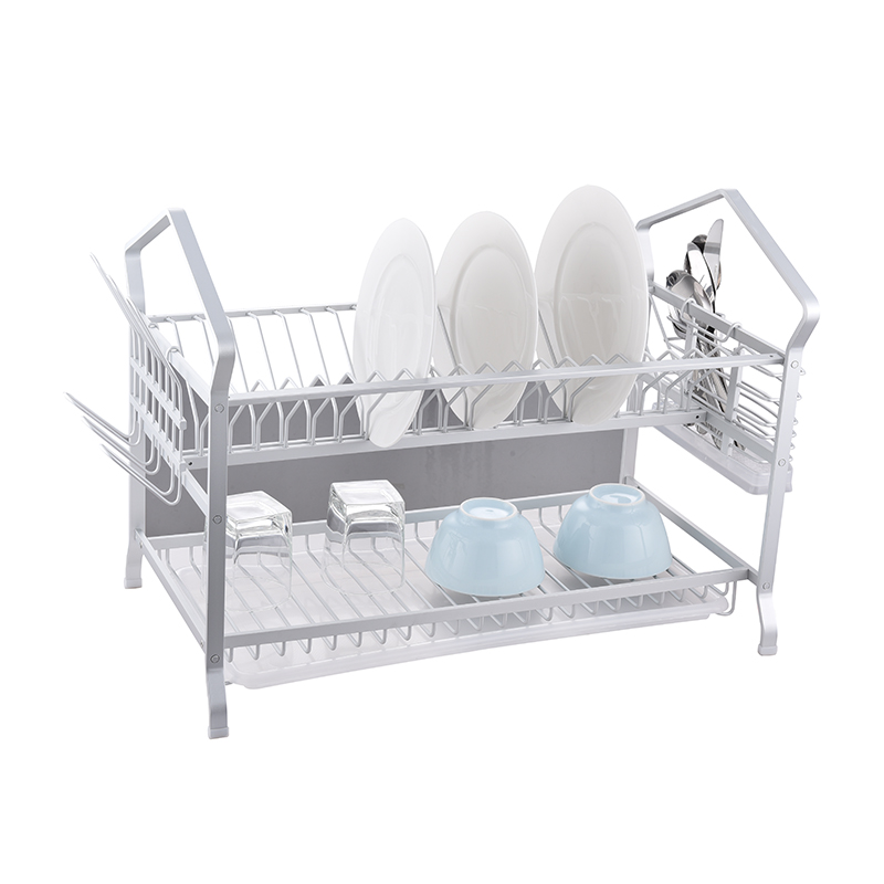 ZH-W034 Aluminum Kitchen Dish Plate Rack