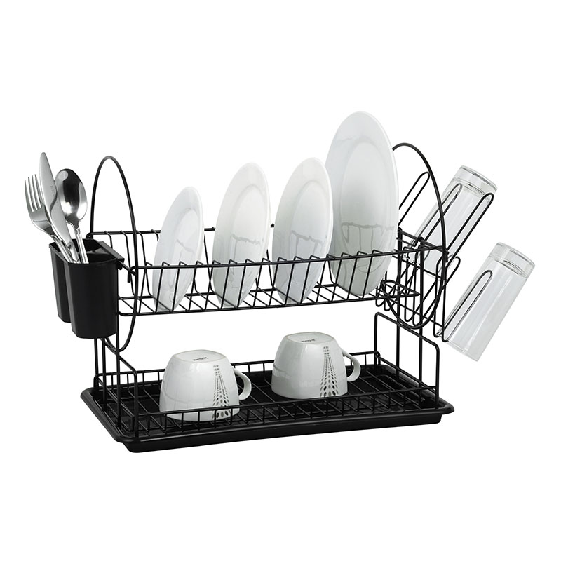 ZH-W2037 Double Layer Kitchen Dish Plate Rack