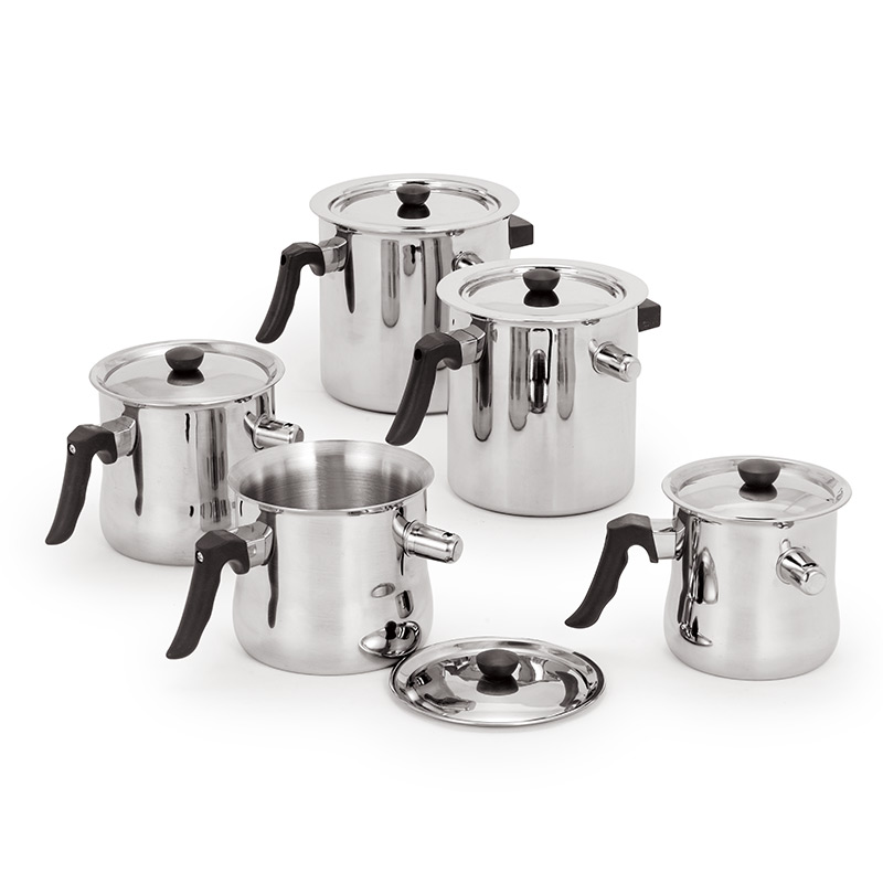 ZH-T024 Stainless Steel Milk Pot Set