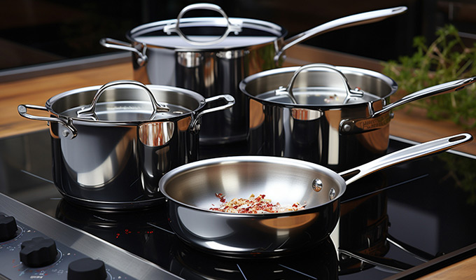 Stainless steel cookware Stainless steel cookware